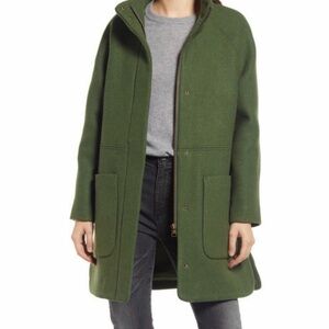 Like New Green Madewell Cocoon Coat